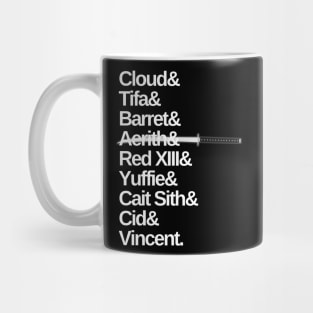 FF7 Roster Mug